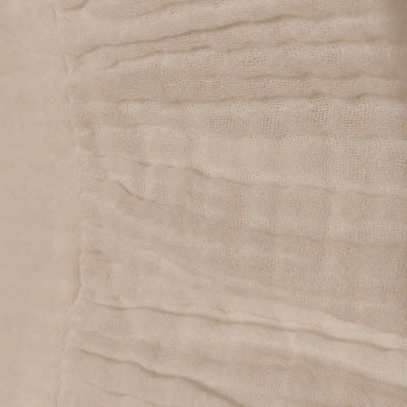 Beachlunchlounge Collection Women’s White Sleeveless Gauze Dress - Picture 6 of 8